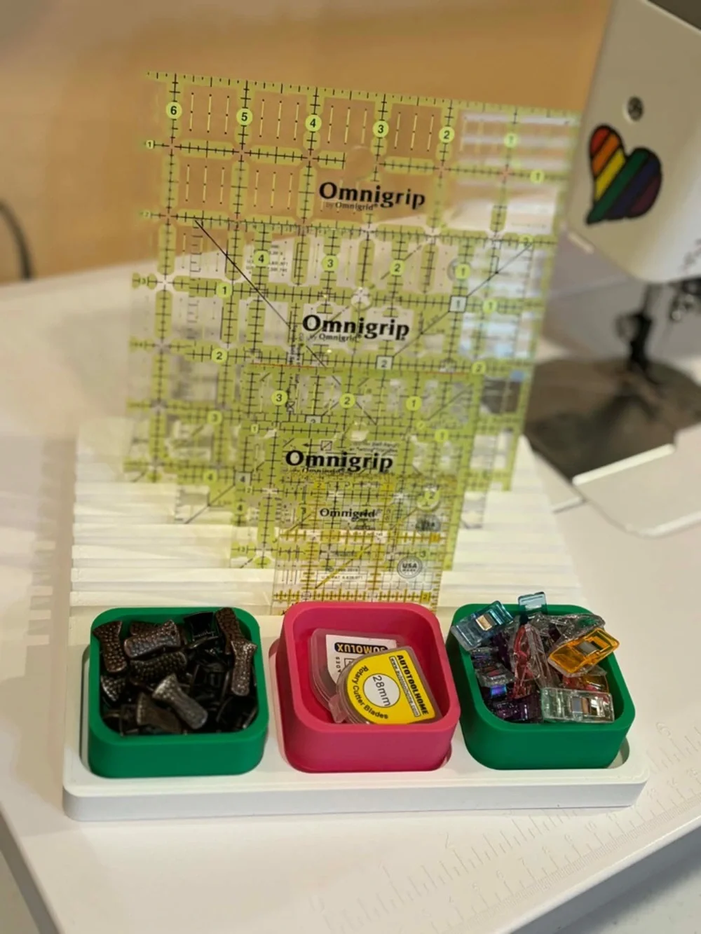 Sewing Ruler Organizer - Picture 2 of 4